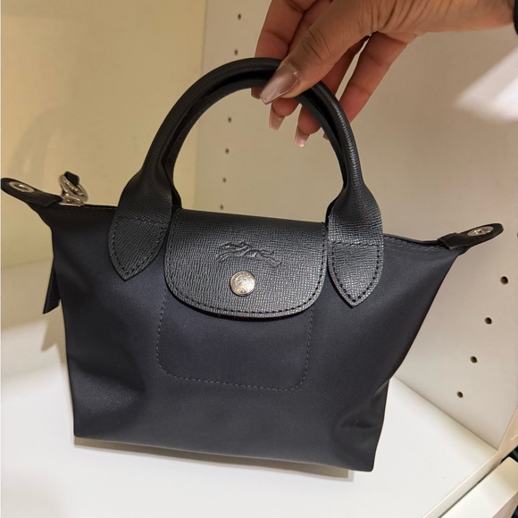 Longchamp Handbags - Longchamp Le Pliage Neo XS Top-Handle Tote - Black